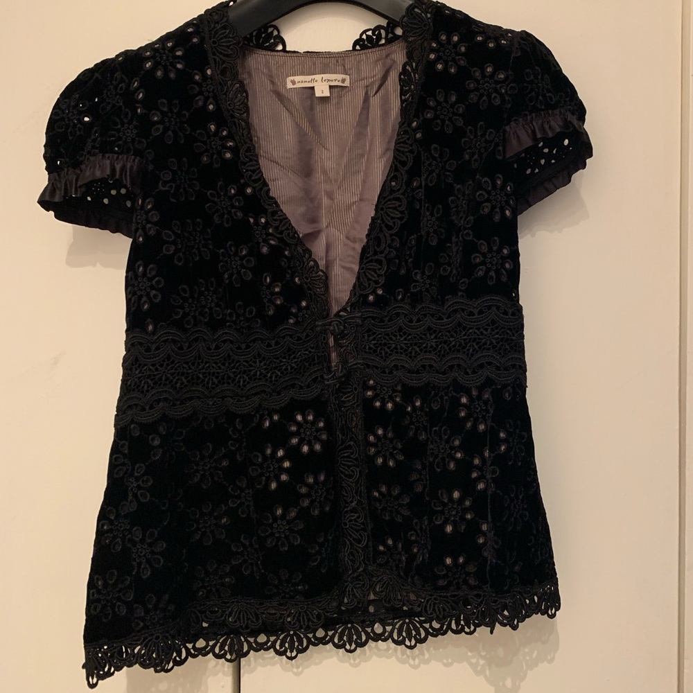 Nannete Lepore Black Top